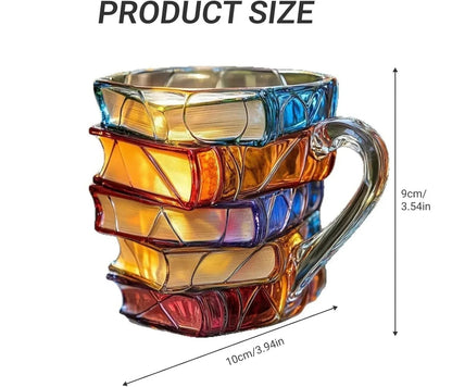 LomoStore™  3D Painted Book Mug