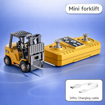 LomoStore™ Mini RC Excavator & Dump Truck Toy Set