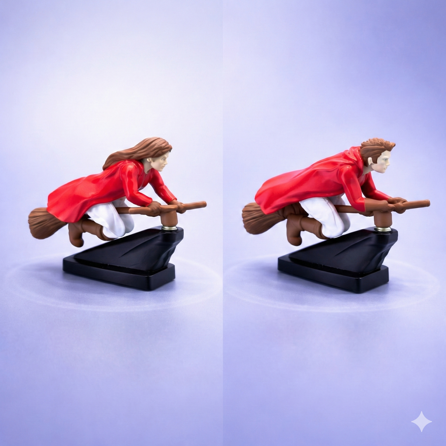 LomoStore™ Set of 1 Wizard and Witch drift ornament