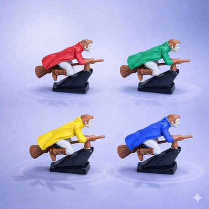 LomoStore™ Set of 1 Wizard and Witch drift ornament