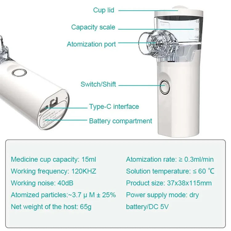 LomoStore™ Portable Nebulizer